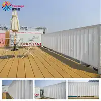 Tewango Custom Size Home Balcony Privacy Screen White Gray Fence Deck Shade Sail Yard Cover Anti-UV Sunblock Wind Protection