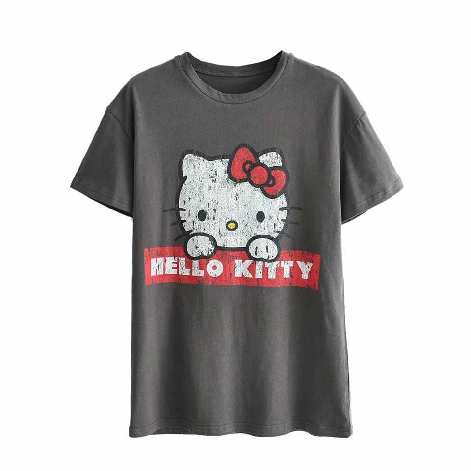 

Women Summer 100% Cotton T-Shirt Tees Tops 2019 Short Sleeve Print O-Neck Sweet Tshirts Female Harajuku Casual T-shirts Tee