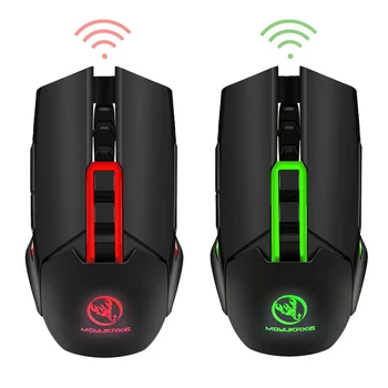 

Computer Mouse Wireless For Laptop 2.4GHZ Bluetooth Mouse 2400dpi 6 Button Click Silent Souris mi Sensor 15 Meters Bungee