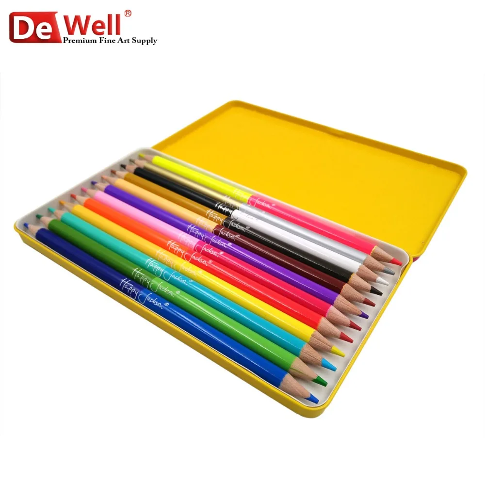 24 Colori Olio Matite Arte Disegno Disegnare Set Artista ADULTO non tossici colorati.