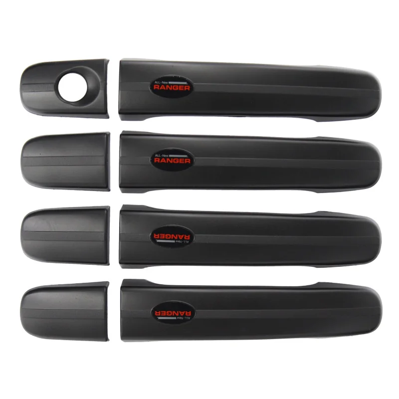 

Handle Covers Exterior Door Handles Protection For Ford Ranger Accessories 4 Doors 4x4 Auto Body Parts Offroad Car Accessories