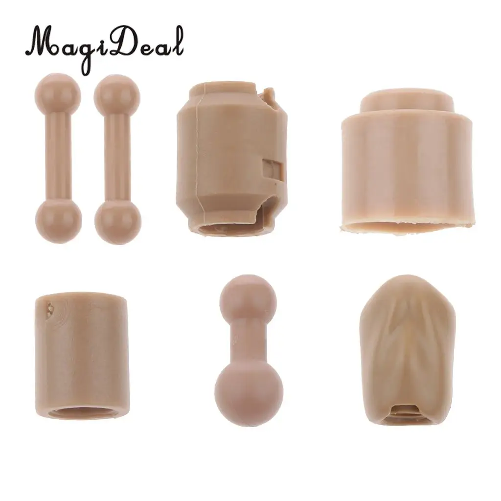 MagiDeal ABS Plastic 1/6 Scale Female Head Inner Ring Body Parts for 12 Inch HT BBI  Action Figure  