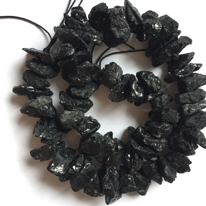 

Genuine Brazil Black Tourmaline Gemstone Nugget Real Natural Stone Energy Healing Power Pure Real for DIY Therapy Jewelry Making