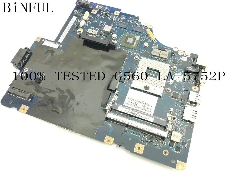BiNFUL 100 NEW SUPER STOCK NIWE2 LA 5752P LAPTOP font b MOTHERBOARD b font FOR LENOVO