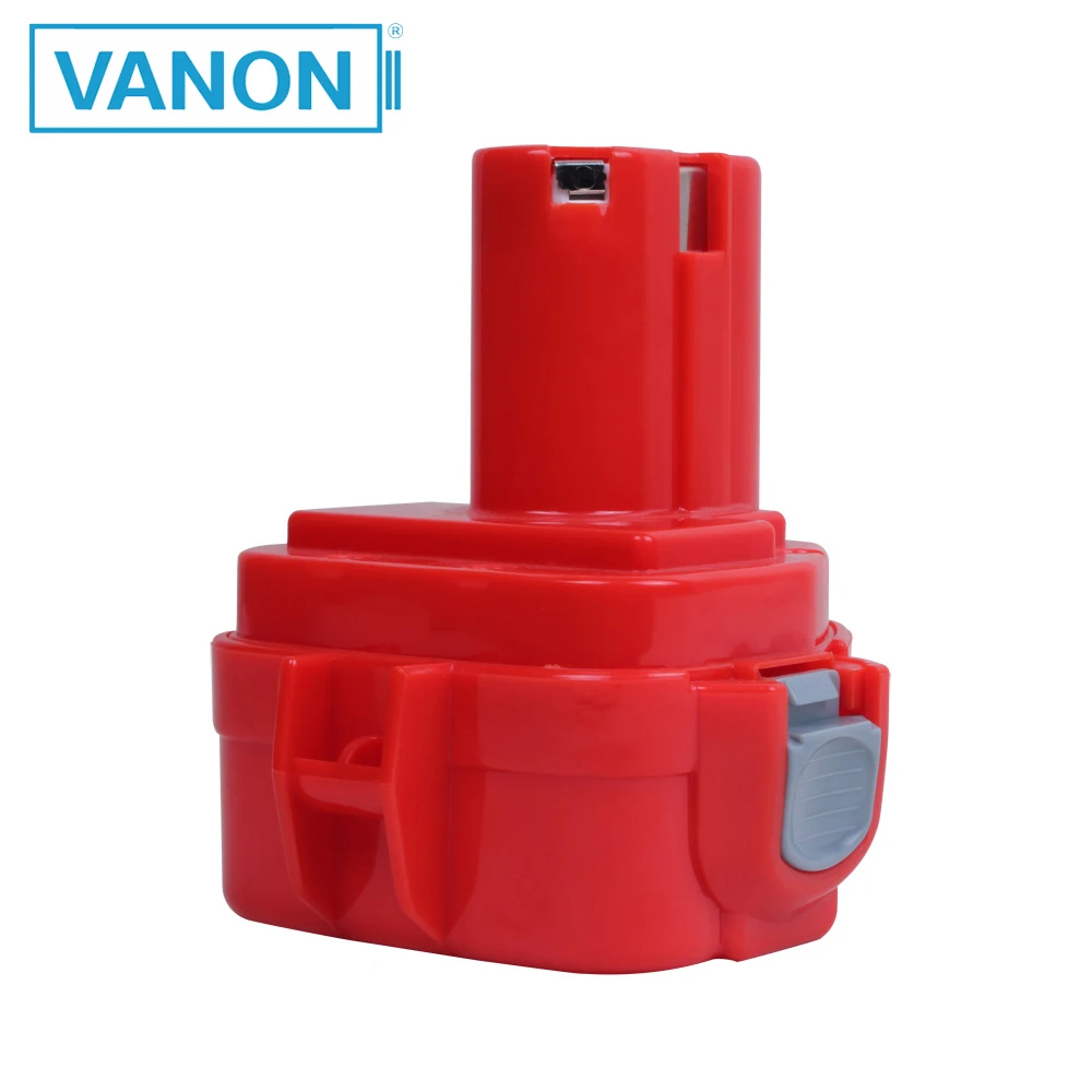 

VANON For Makita 12V 2000mAh Ni-CD Rechargeable Battery Power Tools Bateria for Mak Drill PA12 1220 1222 1235 1233S 1233SB