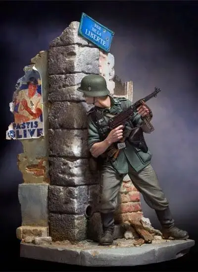 

1/16 resin figures model kits 90mm soldiers 16119D