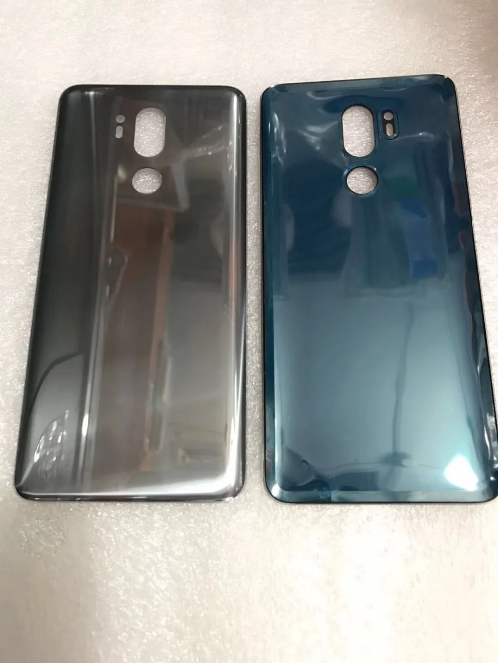 Новинка оригинальная задняя крышка батарейного отсека для LG G7 ThinQ G710 стеклянный