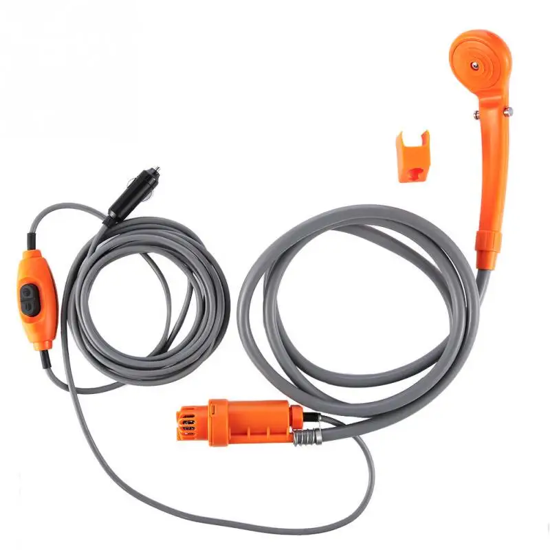 

12 Volt Dc Camping Shower Set Outdoor Gear Kit Car Washing Travel Hiking Showers Auto Shower Pump Pressure Showers Tools