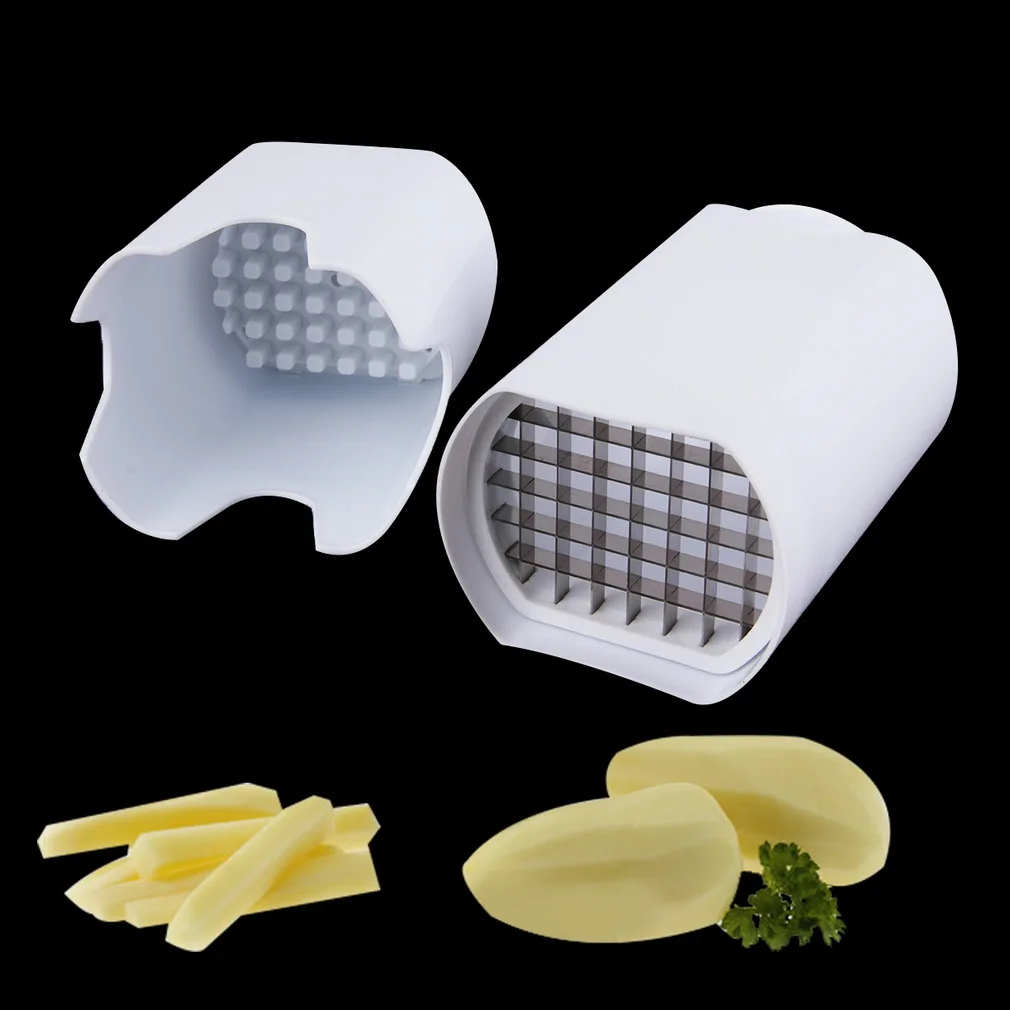 

French Fry One Step Cutter Slicer Potato Fry Chipper Vegetable Fruit Kitchen Tool Slicer Chopper Chipper