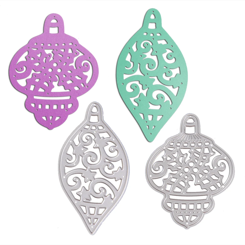 

2pcs Conch Lantern Metal Cutting Dies DIY Scrapbook Embossing Folder Steel Stencil Christmas Card Photo Album Decor Paper Craft