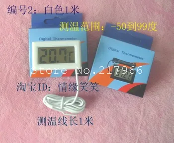 

10PCS X ,Aquarium Thermometer Digital Thermometer Digital Thermometer Digital Thermometer air conditioners, refrigerators overha