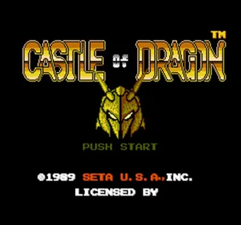 

Castle Of Dragon Region Free 60 Pin 8Bit Game Card For Subor Game Players