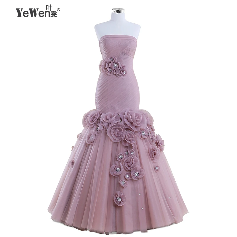 

Sexy Women Flowers party Lace Long Elegant purple Mermaid Prom Dresses 2018 Evening Dress gowns robe de soiree longue