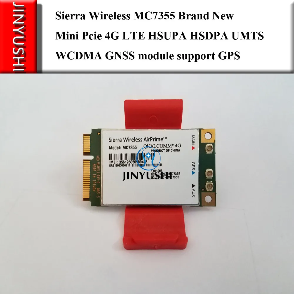 

JINYUSHI For MC7355 PCI-E 4G LTE HSUPA HSDPA UMTS WCDMA GNSS module support GPS 100% NEW&Original stock 1PCS Free Shipping