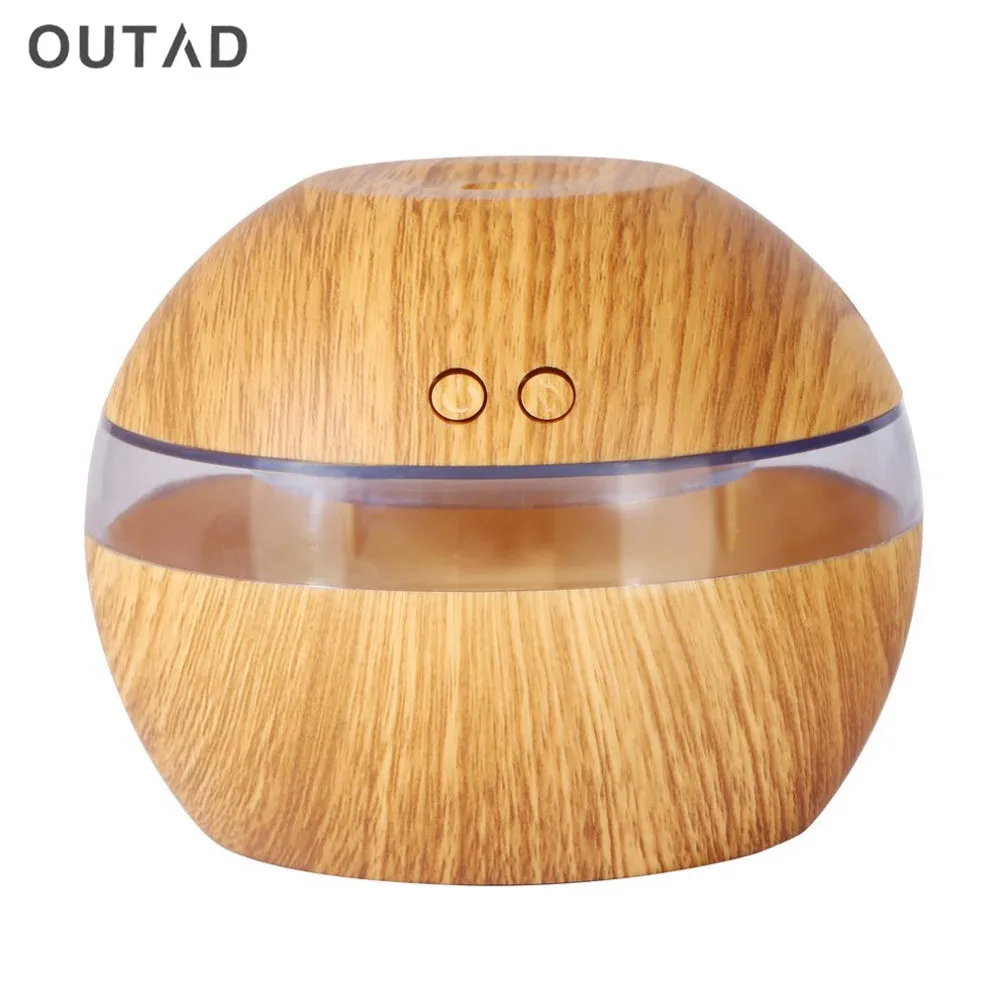 

USB Ultrasonic Humidifier 300ml Aroma Diffuser Essential Oil Diffuser Aromatherapy mist maker with LED Light