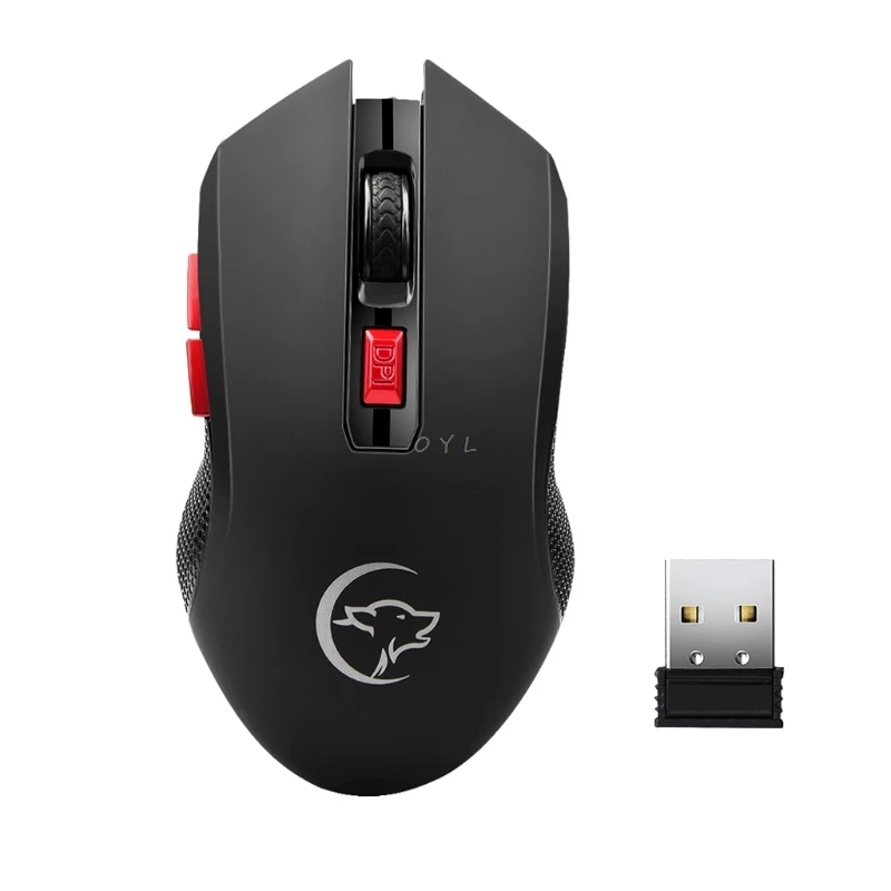 USB 2.4G Wireless Mouse 2400 DPI Optical Mice For PC Computer Laptop Notebook