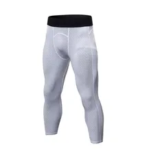 Быстросохнущий эластичность мужской, футбол тренировочные брюки для бега укороченные брюки для мужчин спортивные бег фитнес брюки спортивные брюки