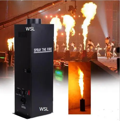 

2pcs/lot 200W LPG Spark Flame Machine Dmx Fire projector For Stage Effect