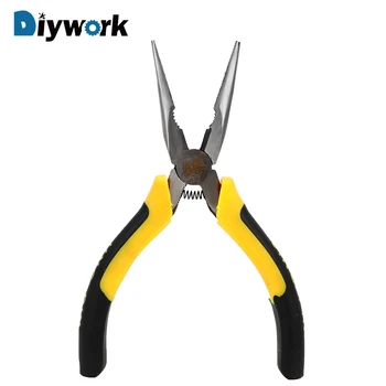 

DIYWORK Multi Tool Long Nose Plier Electrical Insulation Clamp Household Safety Cable Nipper 6''/150mm