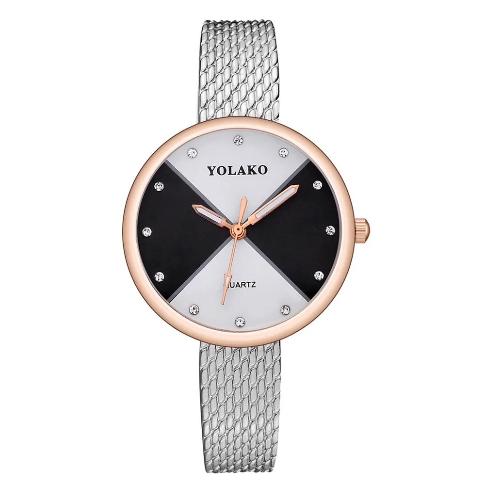 

Woman Fashion Leather Band Analog Quartz Round Wrist Watch Watches Bracelet Quartz WristWatch Fashion relogio feminino reloj