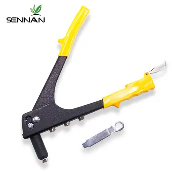

SenNan Practical Riveter Gun Manual Light Weight Riveter Gun Kit Blind Rivet Hand Gutter Repair Heavy Duty Tool