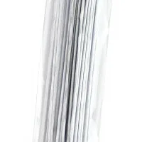 CCINEE 50 шт.#22 проволока, покрытая бумагой 0,7 мм/0,0275 дюйма, диаметр 40 см, длинная железная проволока, используется для изготовления нейлоновых чулок для изготовления цветов - Цвет: 1
