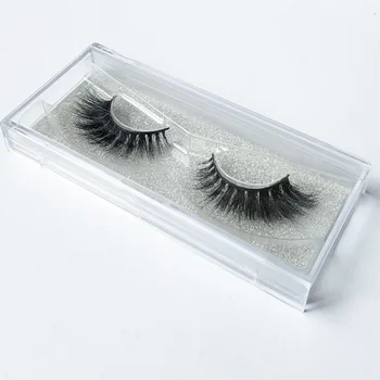 

HEXUAN 1 Pair Natural False Eyelashes Fake Lashes Long Makeup 4d Mink Lashes Eyelash Extension Mink Eyelashes For Beauty