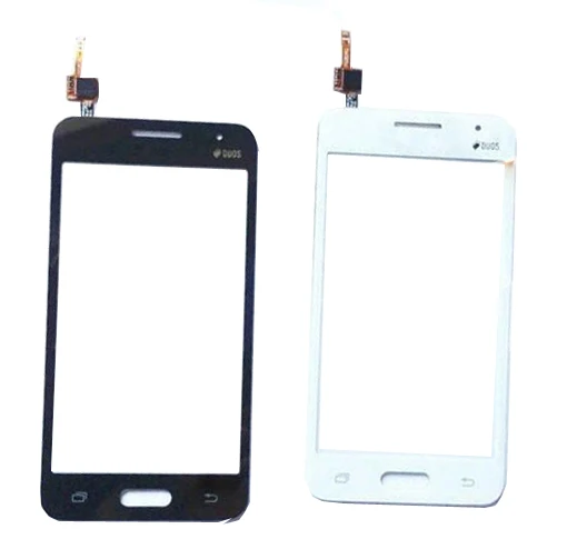 50 шт./лот для Samsung Galaxy DUOS Core 2 II SM G355H G355M G355 сенсорный экран дигитайзер объектив