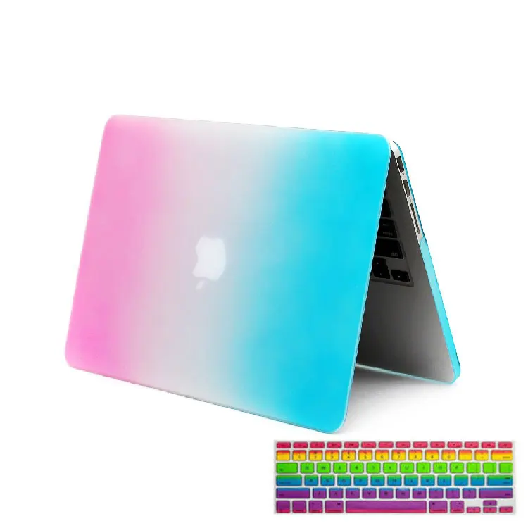 Матовый Жесткий Чехол для ноутбука Apple Macbook Air Pro Retina Touch Bar 11 12 13 15 дюймов сумка MacBook