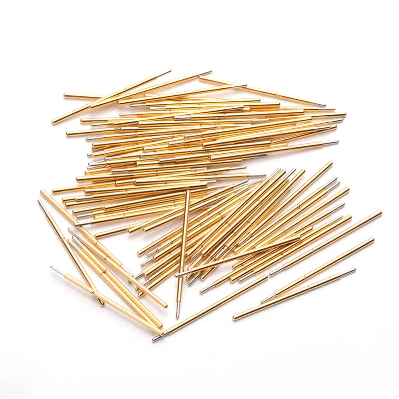 P058-J Voltage Test Probe Spring Phosphor Copper Tube Gold-Plated Electrical Instrument Tool For Testing Circuit Board Instrumen