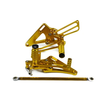 

CNC Adjustable Foot Peg Footrest Footpeg Rearset Rear Set For Honda CB400 NC39 CB400SF VTEC 1 2 3 1999-2007 Super Four 1992-1999