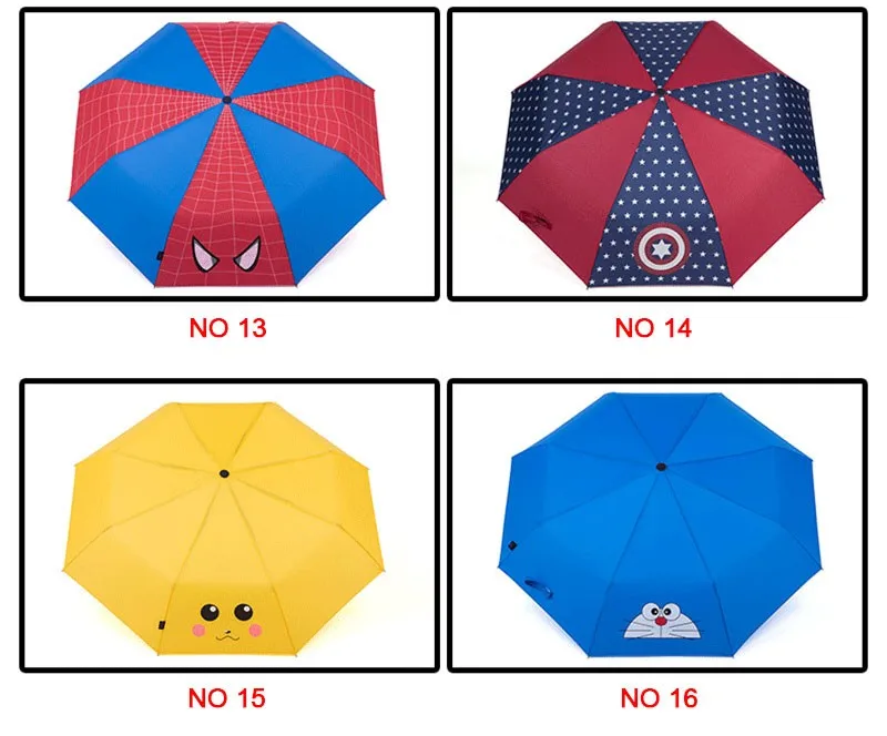 Зонтик детский Творческая Коробка Супергерой Человек-Паук железный Человек Альтман Солнечном И зонт от солнца детский День Подарок