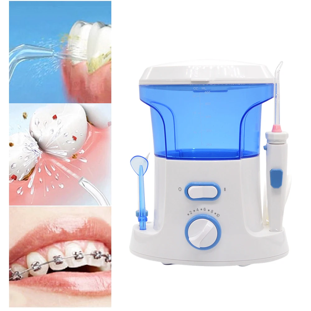 

New Electric Oral Irrigator Faucet Dental Water Jet Irrigator Floss Oral-care Implement Irrigation Oral Tooth Cleaner EU/US Size