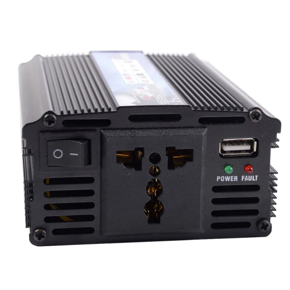 Hot a1 00009 500 Вт автомобилей автомобиля USB DC 24 В в переменное 220 инвертер адаптер