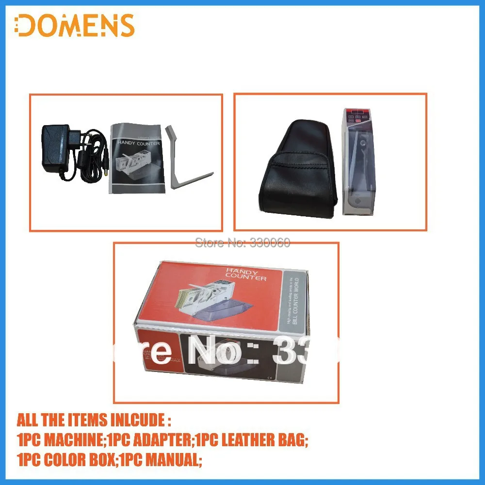 Портативный счетчик банкнот DOMENS Counter V40 Портативный счетчик банкнот DOMENS Counter V40