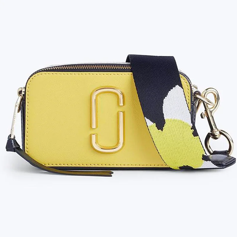 

New color matching wide shoulder strap single shoulder bag inclined straddle Bag Mini Bag inclined straddle camera bag