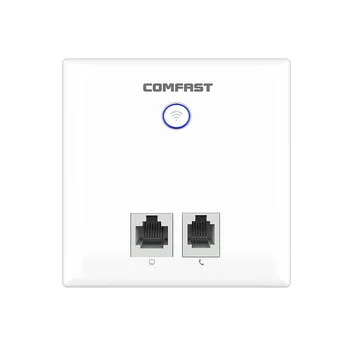 

5.8Ghz 750Mbps Dual Band Indoor AP 86 Panel Socket WiFi in Wall AP Wireless Access Point 2*RJ11 WAN LAN RJ45 Port ac wifi Router