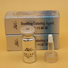 10 шт. Татуировка после ухода агент отек краситель для постоянного макияжа бровей Губы аксессуары жидкость быстро окрашивание