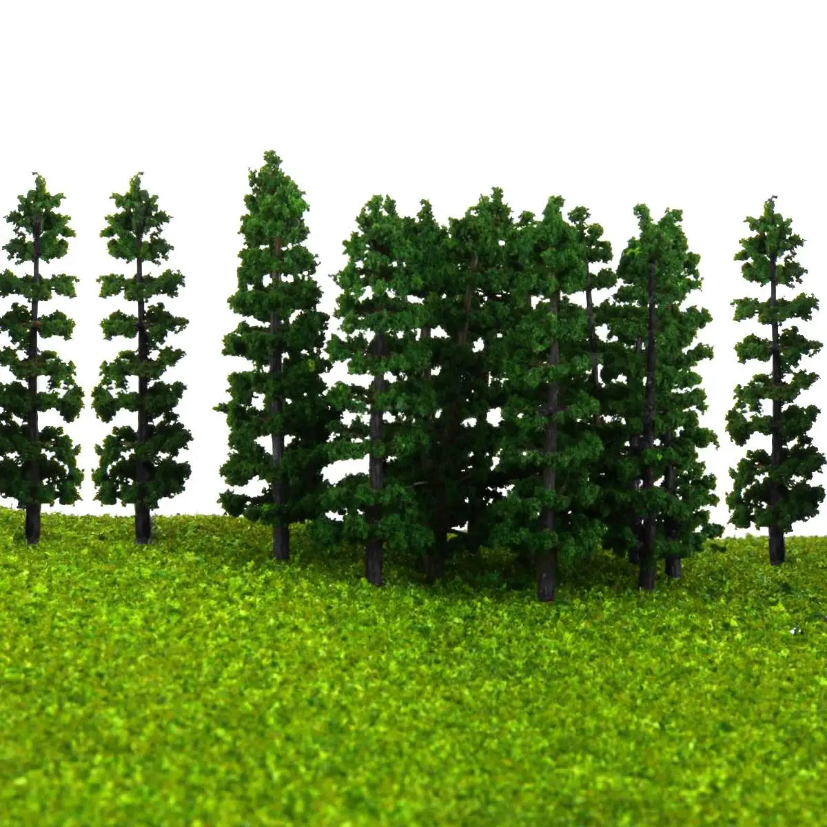 20Pcs set 1 100 Green Fir Trees Model Train Railway Forest Street Scenery Layout For Sand