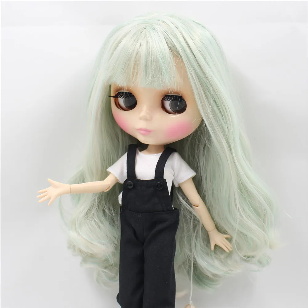 Blyth doll icy licca черный комбинезон белая рубашка Одежда для куклы