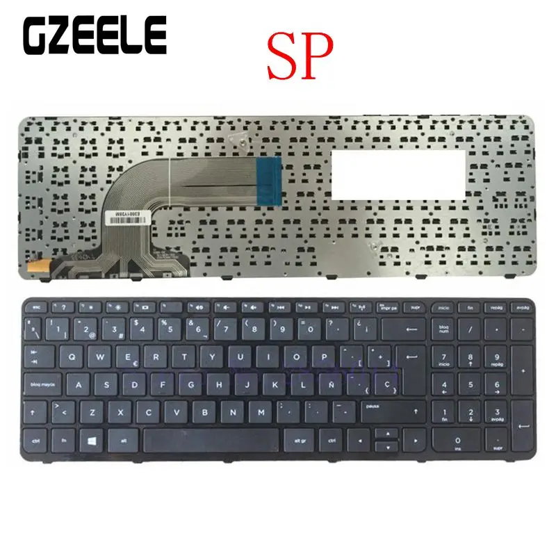 Клавиатура с испанской раскладкой для ноутбука HP Pavilion 15-g000 15-r000 15-g 15-r 250 G3 255 256