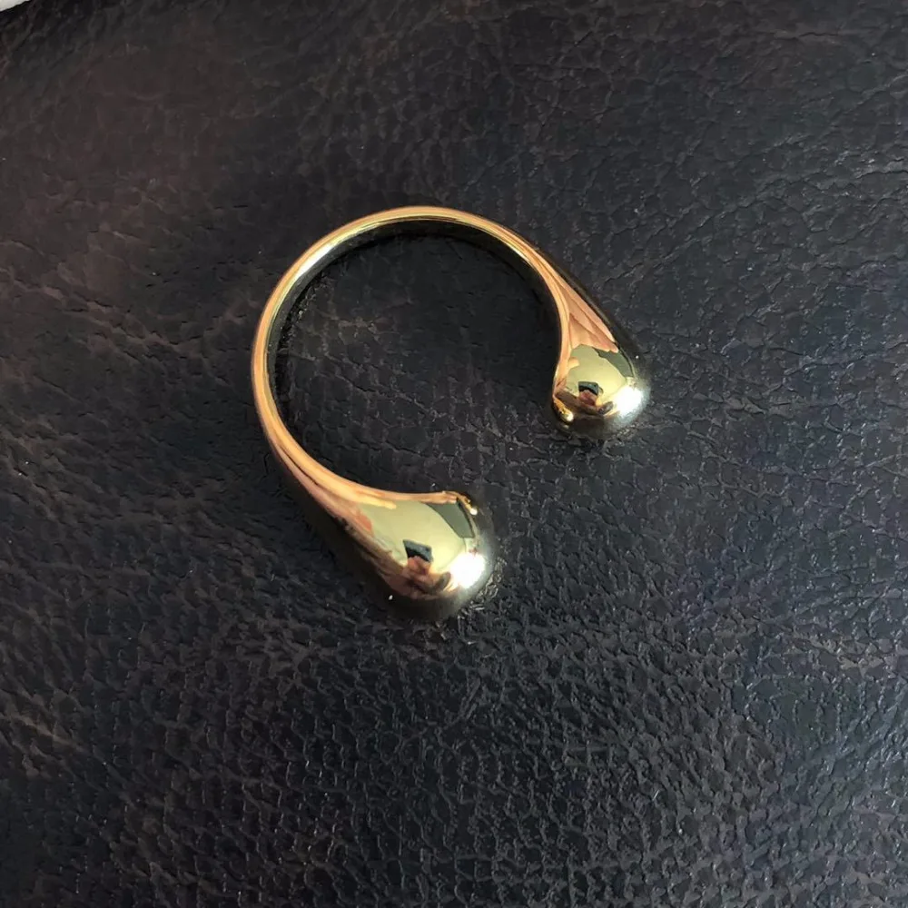 

2019 Simple European and American Gold-plated Open Ring Female Style bague anillos mujer anel aneis anelli Charm ring bisuteria