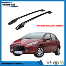 Barre de toit latérale en alliage d'aluminium, 307 cm, pour peugeot 130, rangement de bagages