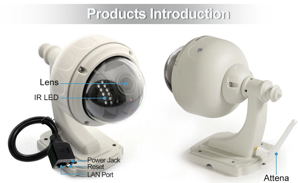 SRICAM SP015 720P H.264 WiFi IP Camera Outdoor Security Cam