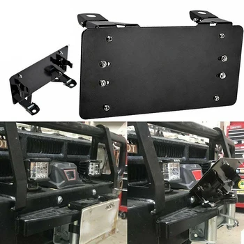 

Bracket License Plate Frame Holder Parts Accessories Metal Winch License Plate Frame Bracket Holder For Fairlead
