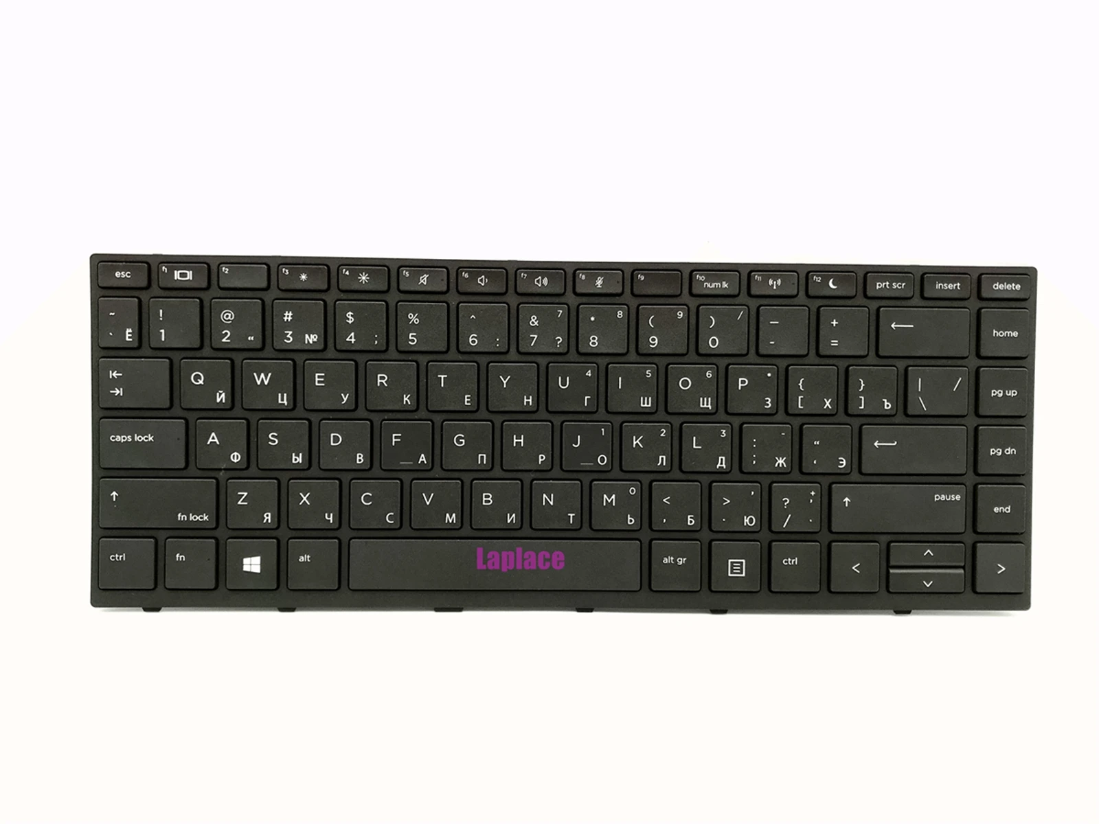 Новая русская клавиатура для HP Probook 430 G5 440 446 черная рамка без подсветки