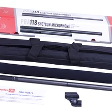 Высокое качество Superlux PRA118L длина 45 см Профессиональный дробовик микрофон для интервью для телевидения емкостный микрофон для записи