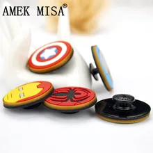 Мстители украшения для обуви 10 шт. 2 комплекта ПВХ герой серии садовые аксессуары для пряжки для обуви подходят полосы/Браслеты/Крок/браслеты