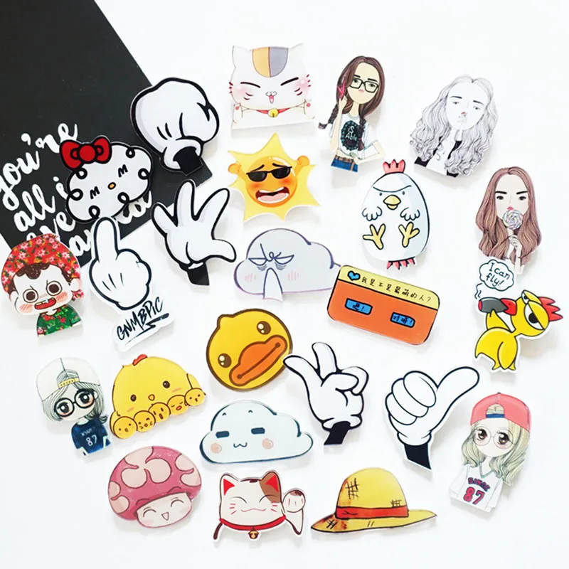 Милые модные акриловые значки в стиле город для девочек 1 шт.|brooch fashion|fashion broochfashion