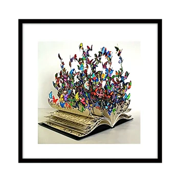 

Full Drill 5D DIY Diamond Painting Book Butterfly Embroidery Cross Stitch Decor